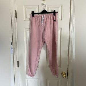 Victoria Secret: PINK Baby Pink Sweatpants / Joggers Size: M